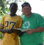 volunteer sharing from Bible